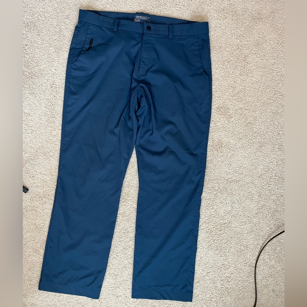 Nike Golf Tour Performance Dri- Fit Men's Blue Nylon Pants 38 x 32